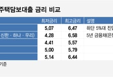 "은행 주담대 금리 하단 연 5%" 이럴 수가...보험사가 더 싸다