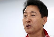 오세훈, 서소문 고가차도 붕괴에 "선거 운동 중단…상황 살피려 현장"
