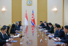 싱가포르 외교장관, 北 외무상과 회담…남북 연쇄 방문 일정 주목