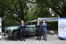 현대차 "산불 생태계 복원 지원"…아이오닉 기반 드론 스테이션