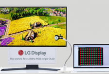 LG디스플레이, 모니터용 '240Hz RGB 스트라이프 OLED' 양산
