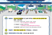 부산시 남해고속도 2지선 가락∼서부산 출퇴근 통행료 제로화
