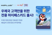 "하이패스·우체국 만났다" SM하이플러스, 우체국 전용 카드 출시