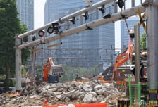 도심 공사장 잇단 사망사고…"출입통제·안전조치 점검해야"