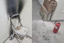 18층 아파트 계단 내려가며 계속 불 질렀다...20대 여성 긴급체포