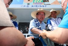 김부겸 "흐름 넘어와" 추경호 "정권 견제"…치열한 주말 유세전