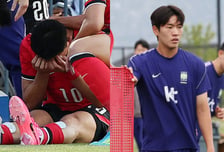 업혀 나간 조유민, 결국 부상 '월드컵' 낙마...조위제 대체 발탁