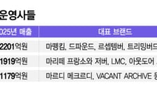 실적 경쟁 뜨거운 '3마'…2강 1중으로 재편된 'K패션 판도'