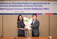 인도 홀린 미소, 한국 관광 알리미 됐다…'14억 시장 겨냥'