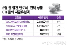 5월 반도체·전력 테마에 뭉칫돈… 차기 주도 ETF는?