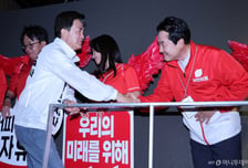 장동혁, 김태흠과 충남서 피날레 유세…"우리들 한 표가 나라 미래"