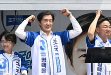 '경기 평택을' 초접전 양상에…조국 "차분하고 담담하게 기다릴 것"