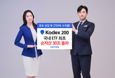 KODEX 200 ETF, 국내 ETF 최초로 순자산 30조 돌파