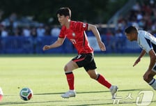 '랭킹 100위' 상대로 고전...홍명보호, 엘살바도르 상대 전반 0-0