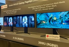 한층 깊어진 블랙으로 몰입감↑…LGD, 대만서 차세대 기술 대거 공개
