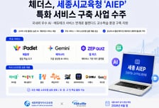 테크빌교육 체더스, 세종시교육청 'AIEP' 특화 서비스 구축 사업 수주