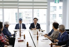 '재선' 진교훈 강서구청장, 복지 행보…노인·보훈·장애인단체 '첫 일정'