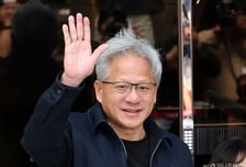 [사진]밝은 표정의 젠슨황