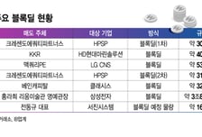 올해 주가급등에 지분 현금화할래…PEF·오너 일가 블록딜 급증