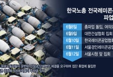 '삼전닉스 볼모' 레미콘운송노조…수도권 믹서트럭 1만대 멈췄다