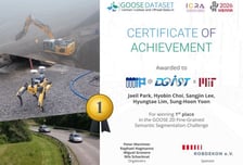 DGIST·MIT 공동연구팀, 로봇 비전 AI 챌린지서 56개팀 제치고 1위