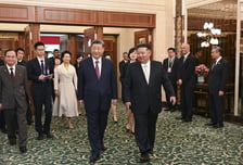 방북 마친 시진핑, 김정은에 감사전문…"북중관계, 새로운 여정"