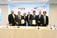 삼성중공업, 美 사상 첫 '해상 FLNG' 사업 본계약 서명