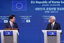 [속보]이재명 대통령, EU와 정상회담…"탄소중립, 에너지 전환 협력 강화"