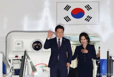 이재명 대통령, 전투기 2대 호위 받으며 이탈리아 '국빈방문'