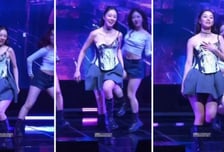 춤추던 혜리, 어깨끈 끊어져 깜짝…노출 사고 막은 '프로 면모'