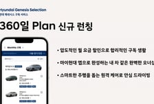 "합리적 전기차 구독 생활" 현대 제네시스 셀렉션 360일 플랜 출시