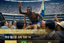 [더차트] 메시 4위, 호날두는 순위 밖...월드컵 전설 'TOP 10'