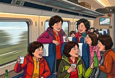 "안 시끄럽다" 승무원이 말려도 적반하장...KTX 술판 빌런들