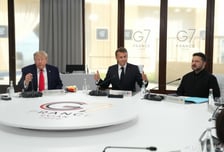 젤렌스키-G7 정상, '추가제재로 푸틴 압박' 공감...러, 키이우 공습