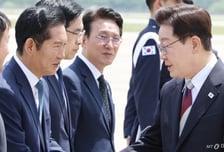 李대통령 귀국 마중간 정청래 "역대급 외교성과, 월드클래스 지도자"