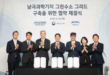 해수부·현대차·극지연구소, 남극기지 친환경 발전 확대 위해 '맞손'