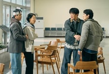 '오십프로' 신하균X오정세X허성태X김신록, 일촉즉발 사자대면