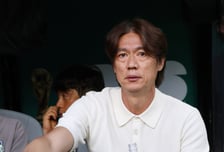 '멕시코전 통한의 석패' 홍명보 감독 "고개 숙일 필요 없다... 주도권은 한국이 잡았어" [월드컵 현장]