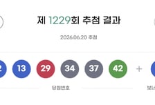 제1229회 로또 1등 8명, 35.2억씩 받는다…당첨 번호는?