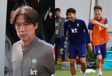 "손흥민 왜 일찍 뺐나" 논란에...홍명보 "우리는 득점 필요했다"