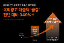 데이터 기반 옥외광고 솔루션 '애드타입' 매출 350% 껑충