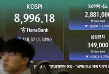 "어제 사지 말 걸" 반도체 팔자 쏟아지자…코스피·코스닥 동시 급제동