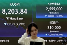'-10%' 코스피 폭락한 날..."돈 벌 기회 왔나" 개미 8.5조 '폭풍 매수'