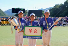 '창단 5년 만에 첫 우승' 동작구유소년야구단, 횡성한우리배 제패... MVP 박민겸 "롯데 황성빈 본받고 싶다"