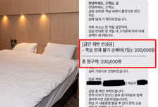 '담배 냄새' 20만원 요구하더니…"인정하면 7만원" 비흡연 투숙객 황당