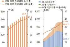 60세 이상 자영업자 빚 10년새 4.2배 늘어…비은행 대출 부실 우려