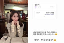 "나 빼고 다 버네" SK하이닉스에 1억 넣은 아옳이…계좌 보니 '눈물'