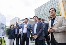도청 앞 도심 속 3만㎡ 오아시스…김동연 '경기정원' 개방 앞두고 점검