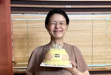 '첫째 원정출산' 논란 안영미, 둘째 아들은 한국서 낳았다