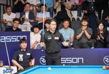'세계 1위' 조명우 잡았다, 허정한 남원전국당구선수권서 50-45 역전승... 전국 3회 우승 건재함 과시